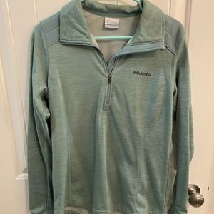 Columbia quarter zip fleece sweatshirt
